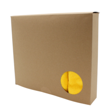 Karton 5 x Soft Boxed 40 x 40 cm gelb