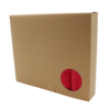 Caja 5 x Soft Boxed 40 x 40 cm rojo