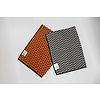 Boîte de 1 x Top Dry Microfibre noir/orange 50 x 70 cm
