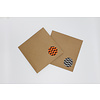 Box with Top Dry Microfibre black/orange 50 x 70 cm