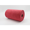 Roll 75 x Tricot First microfibres red 30 x 30 cm