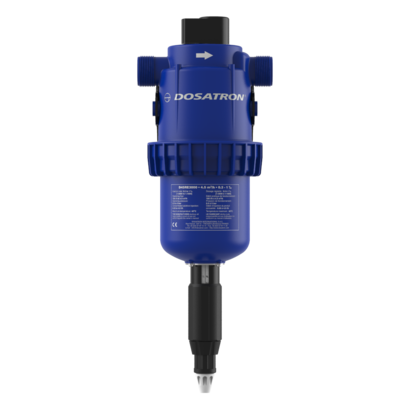 Dosierpumpe von 0.03 bis 0,1 % einstellbar