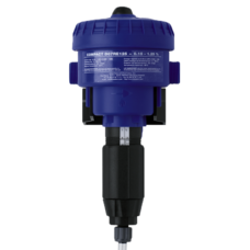 Dosing pump adjustable from 0.15 to 1.25%