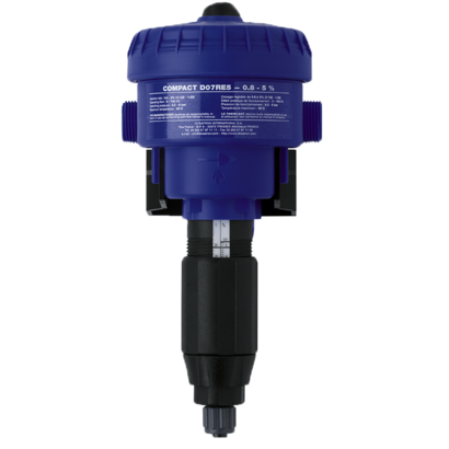 Dosing pump adjustable from 0,8 to 5,5%