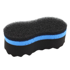Duo Schwamm schwarz/blau mit Anti-Insekten-Schicht