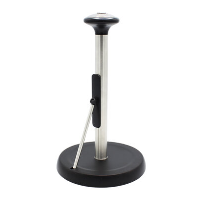 Soporte de mesa para rollos de tela de microfibra