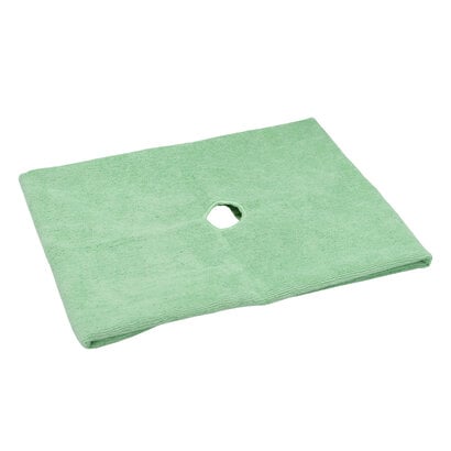 Pack of 5 x Floor cloth 50 x 70 cm green with opening