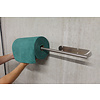 Wall support for microfibre cloth rolls
