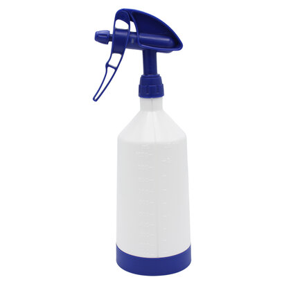 2-Way Tex Spray EPDM Sprühkopf Dunkelblau + Flasche 1,0 L