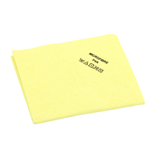 Sachet 5 x Serviette microfibre PVA 38 x 35 cm jaune
