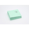 Sachet 5 x Serviette microfibre PVA 38 x 35 cm vert