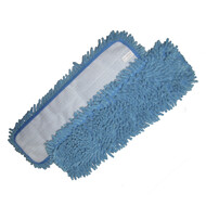 Mop Microvezel ''Rasta'' blauw 44 x 13 cm