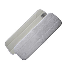 Microfibre mop 60 cm white with velcro