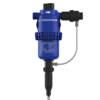 Dosing pump adjustable from 0.5 to 3 % with external injection