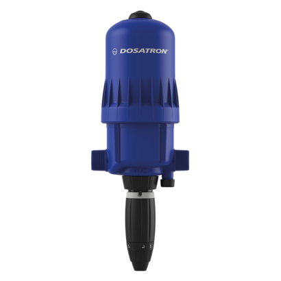 Dosing pump adjustable from 0.2 to 2 %