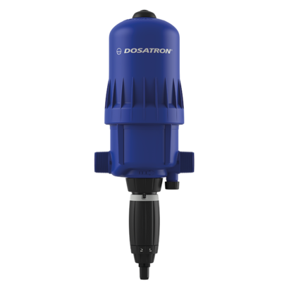 Dosing pump adjustable from 1 to 5 %