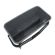 BUCKET 25L on wheels with grate insert