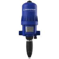 Dosing pump adjustable from 0.2 to 2 %