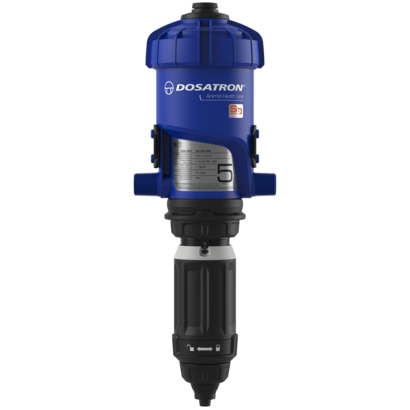 Dosierpumpe zwischen 1 und 5 % einstellbar