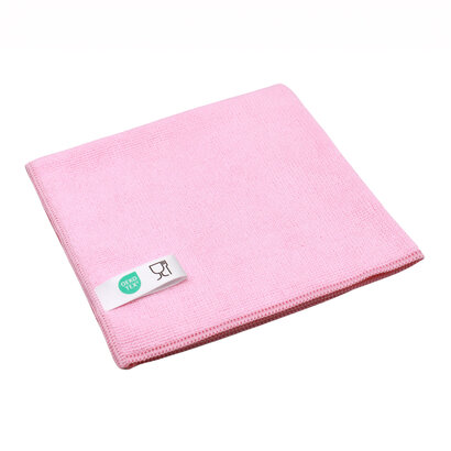 Bag 5x Foodline microfibre cloth 40 x 40 cm pink