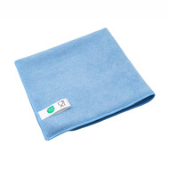Sachet 5x Foodline lavette en microfibre 40 x 40 cm bleu