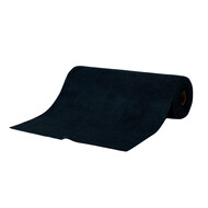 Rolle 25 x Tricot First Mikrofaser schwarz 30 x 30 cm