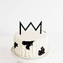 Caketopper Couronne noire