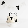 Caketopper Ours noir