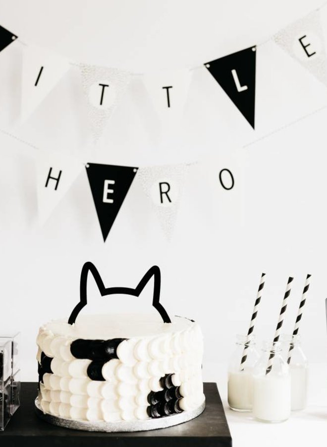 Caketopper Renard / Chat Noir