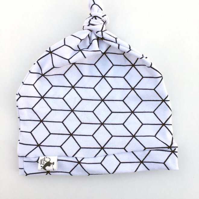 Newborn Babymuts 'Geometric' - 0 tot 3 maand