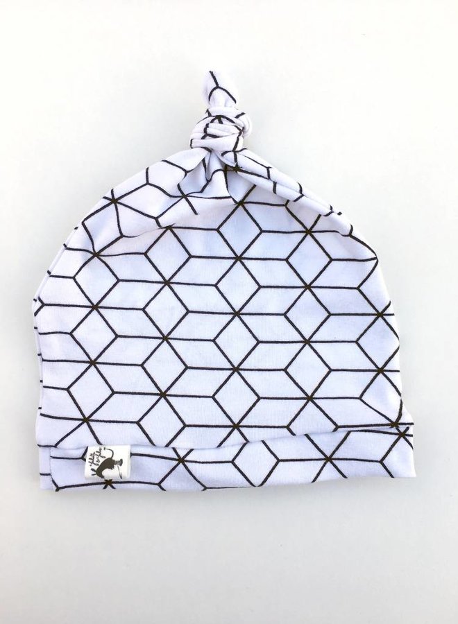Newborn Babymuts 'Geometric' - 0 tot 3 maand