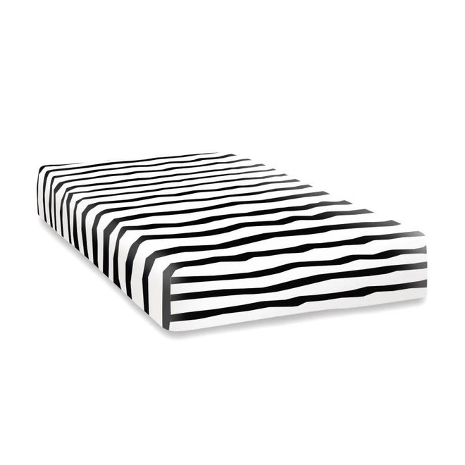 Hoeslaken Zebra voor babybed