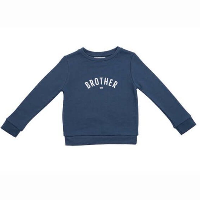 Brother sweatshirt - Denim Blue