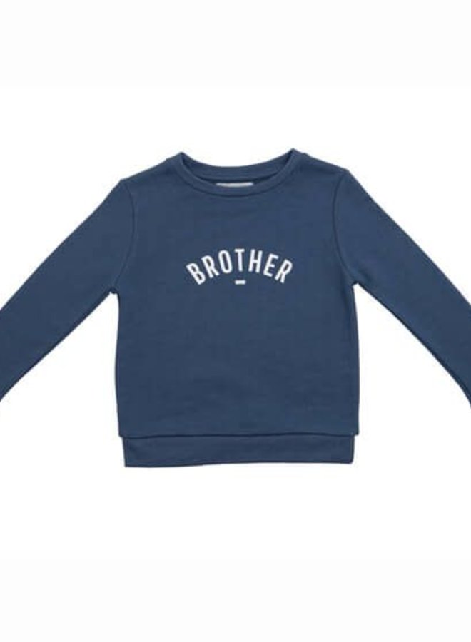 Brother sweatshirt - Denim Blue