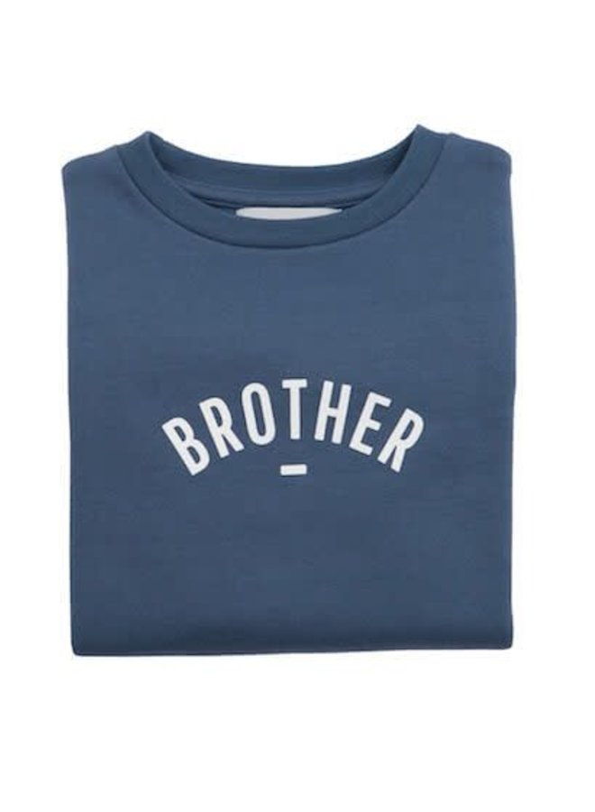 Brother sweatshirt - Denim Blue