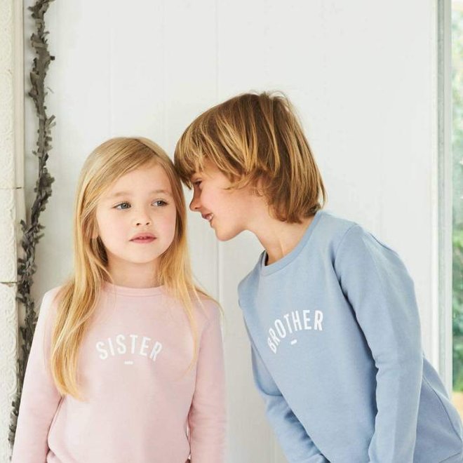 Bob & Blossom - 'SISTER' Sweatshirt - Blush