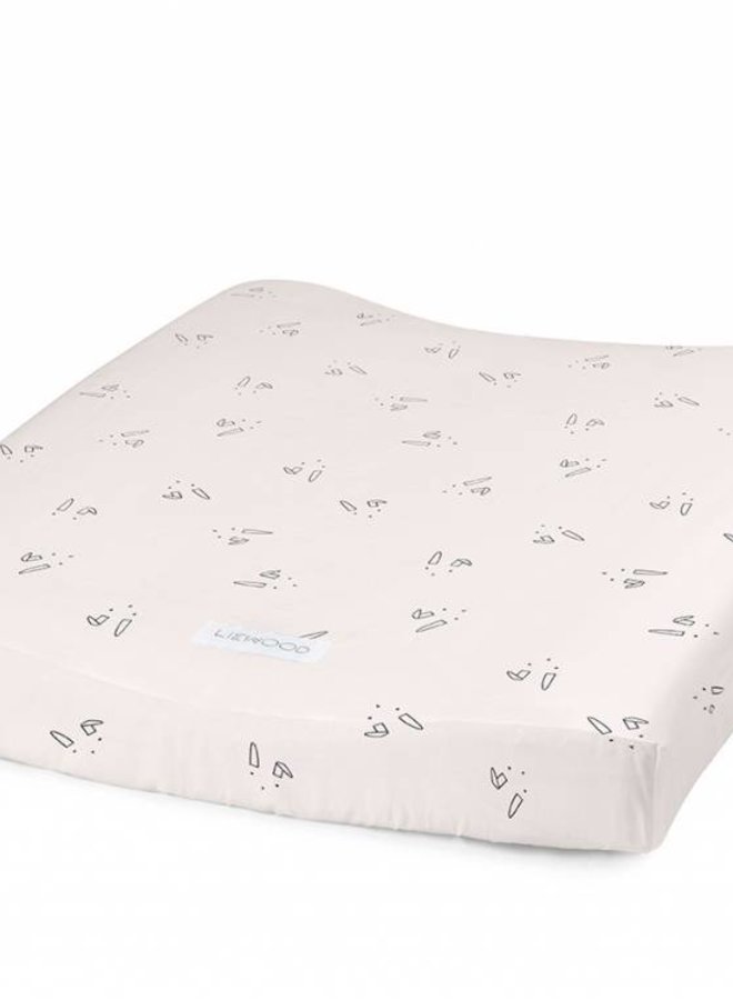 Housse de matelas à langer Duo Pack Lapin & Pois