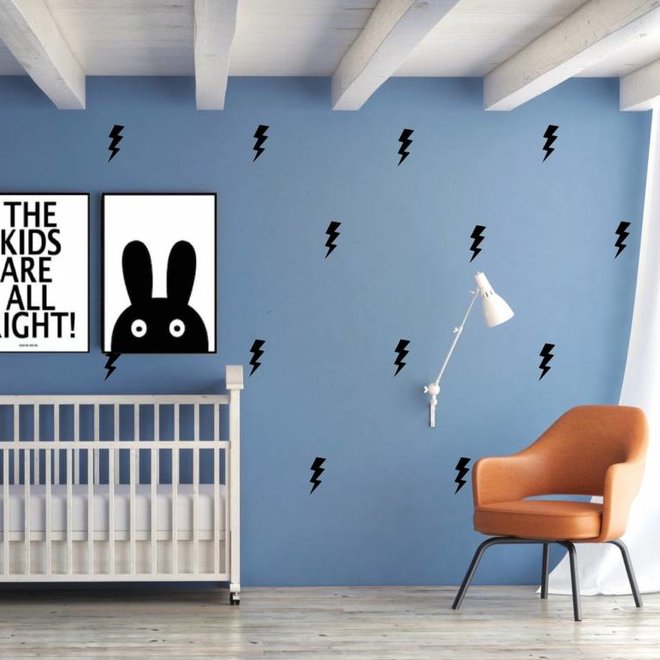 Pom Le Bonhomme -  Wall sticker Lightning