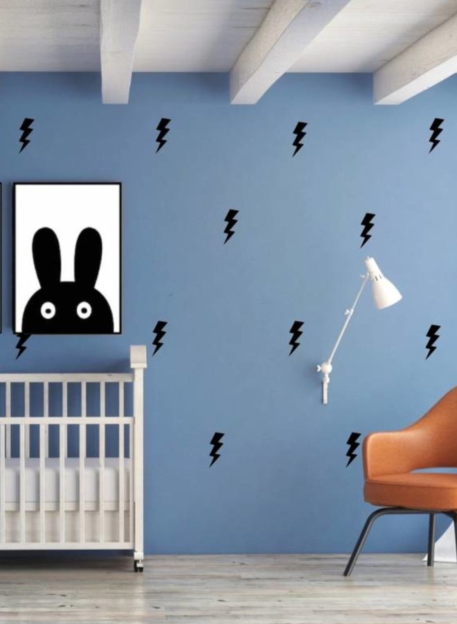 Pom Le Bonhomme Muursticker Bliksem