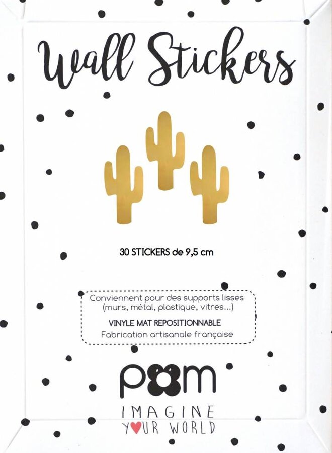Muursticker Cactus
