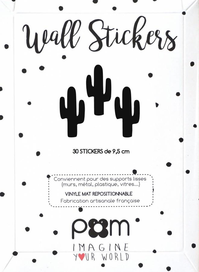 Muursticker Cactus