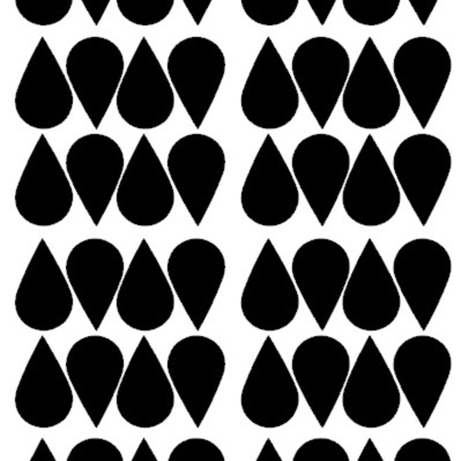 Wall sticker Drops - Gold or black