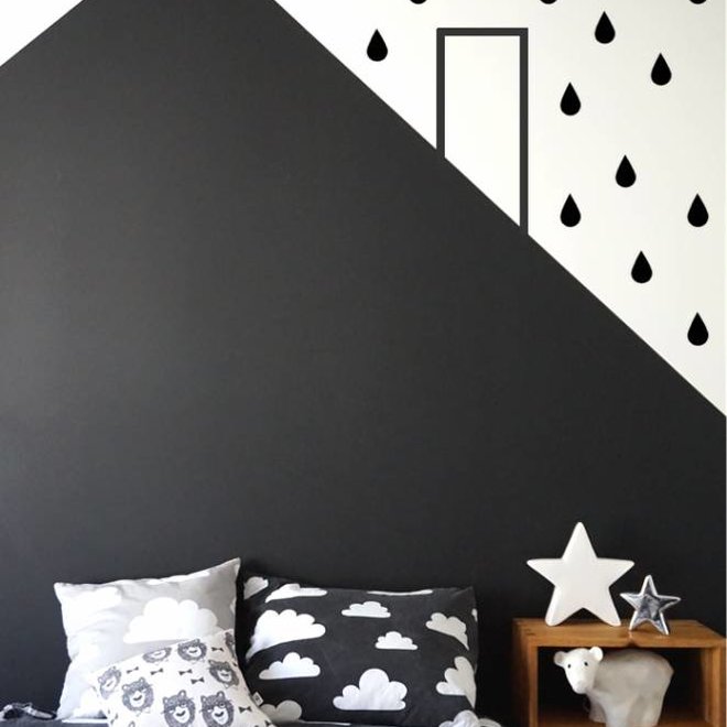 Wall sticker Drops - Gold or black