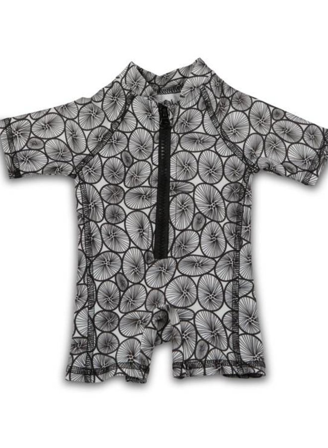 Zwempak newborn Coral print