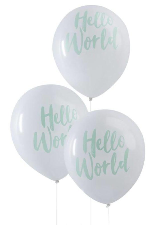 Ballonnen Hello World