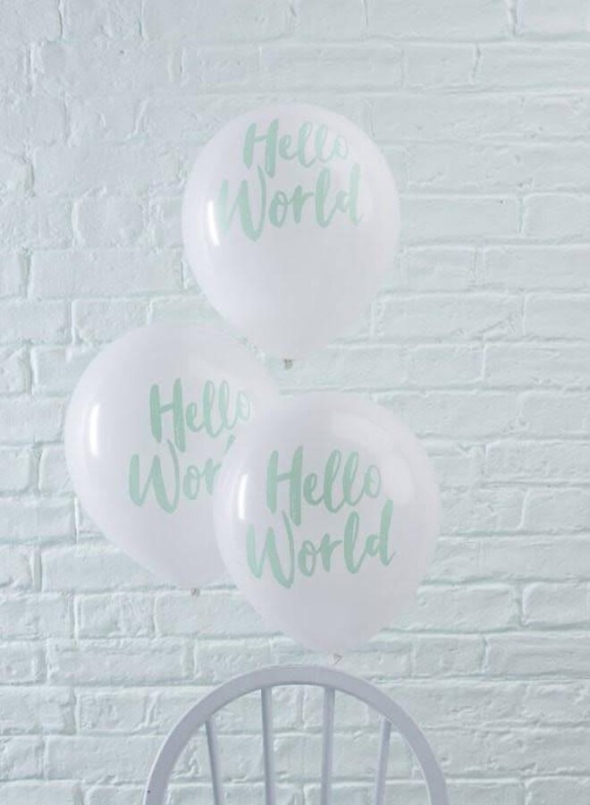 Ballonnen Hello World
