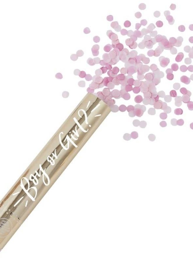 Baby Girl Confetti shooter