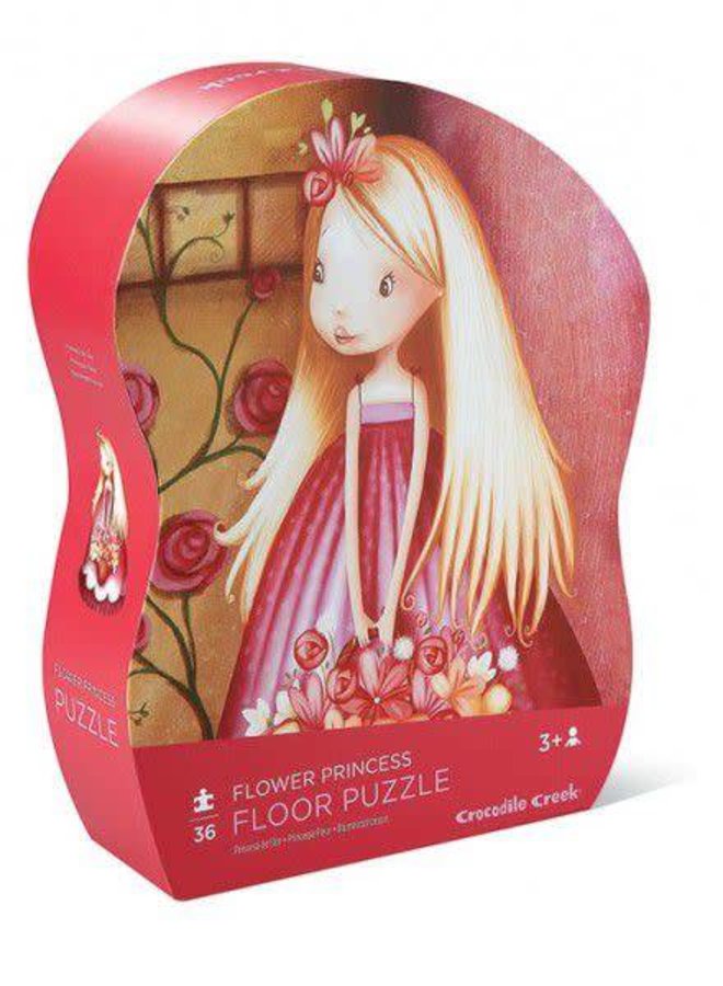 Crocodile Creek - Puzzel Flower princess (36 stuks)