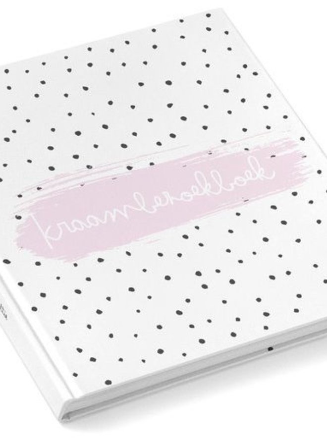 Kidooz - Kraambezoekboek 'Pink Dots'