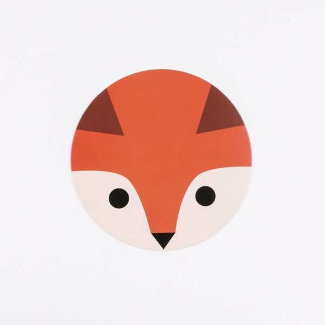 Uitnodiging verjaardagsfeestje - Mini Fox